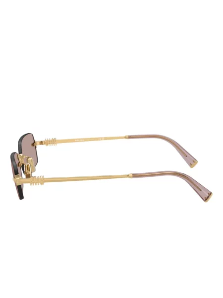 Ochelari de soare Miu Miu Eyewear auriu