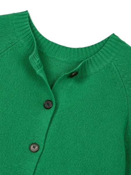 Cardigan Tomboy scurt verde