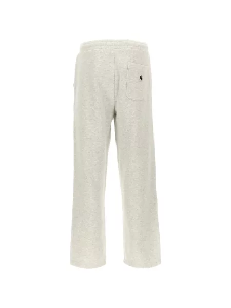 Τρέξιμο παντελόνι Carhartt Wip με κέντημα γκρι