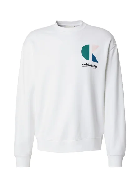 Palton Calvin Klein Jeans alb