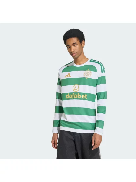 Koszulka podstawowa z długim rękawem Celtic FC biała