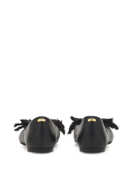 Balerini Lanvin cu funde negru
