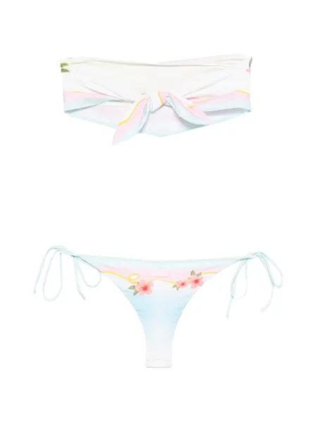 Bikini Mc2 Saint Barth nyomtatás kék