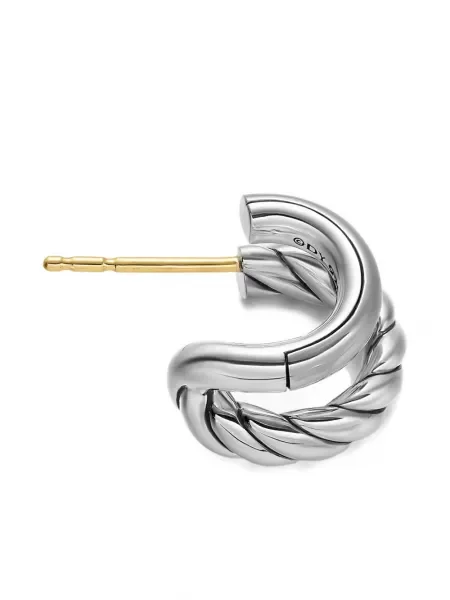 Σκουλαρίκια David Yurman ασημί