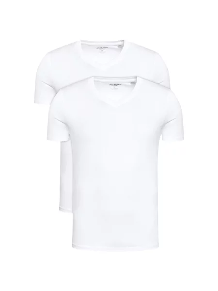 Jack&Jones Набір з 2 футболок Basic Regular Fit білий