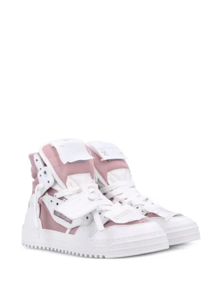 Kožené tenisky Off-white bílé
