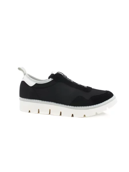 Sneakersy Panchic skórzane wsuwane czarne