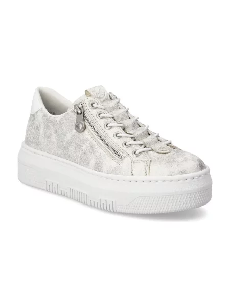 Sneakersy Rieker białe