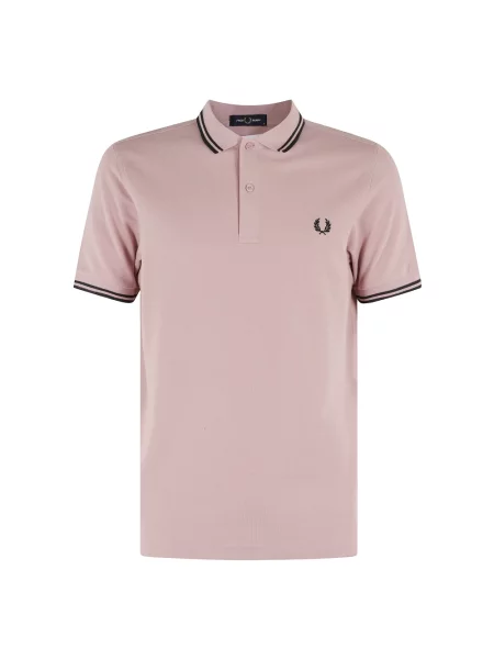 Koszulka polo Comme Des Garcons różowa