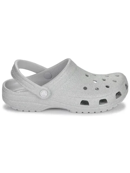 Klasszikus félcipő Crocs ezüstszínű