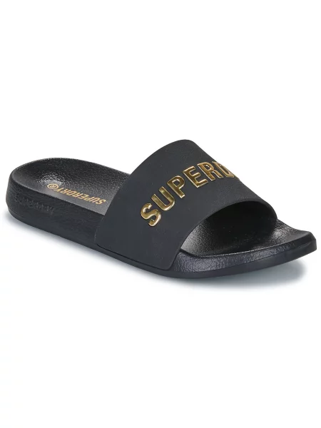 Pantofi Superdry cu autograf negru