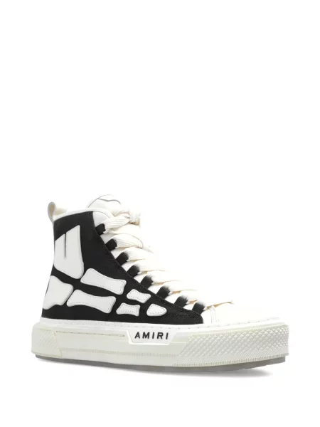 Sneakerși Amiri cu imagine negru