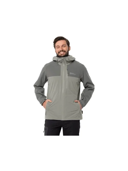 Geacă Jack Wolfskin gri