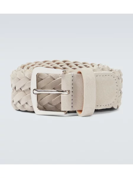 Pas Loro Piana iz semiša bež