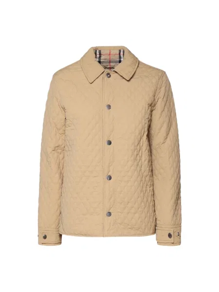 Pikowana kurtka Burberry beżowa