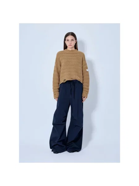 Spodnie Mm6 Maison Margiela niebieskie