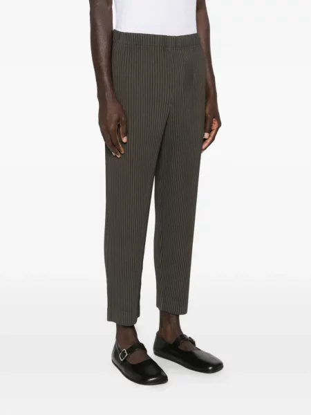 Плисирани панталон Homme Plissé Issey Miyake зелено