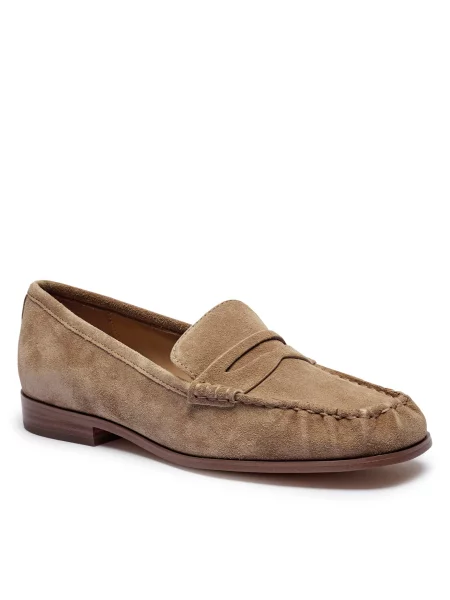 Michael Kors Loafer cipők CARLSON | hasított bőr bézs