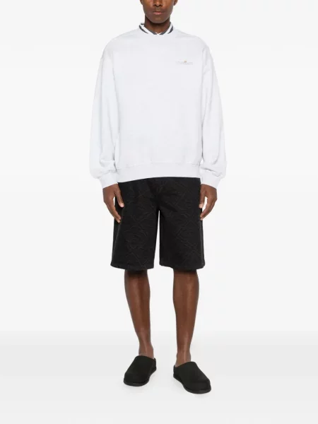 Hanorac Carhartt Wip cu autograf gri