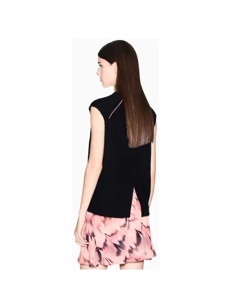 Pulover Eax tricotate negru