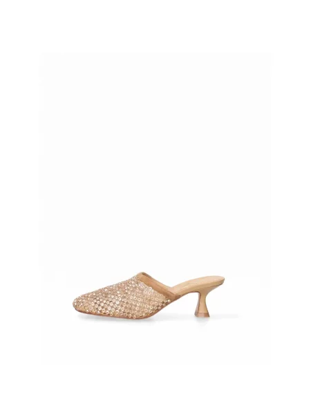 Klapki Marc Ellis skórzane brązowe