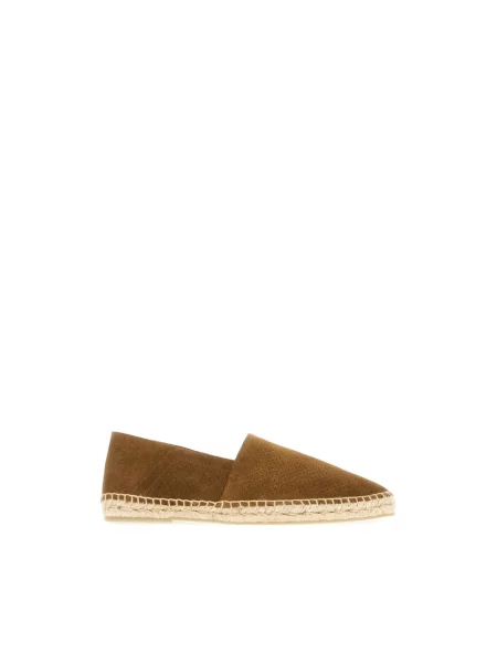 Espadryle Tom Ford zamszowe brązowe