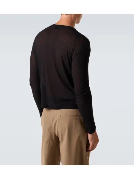 Tricou Miu Miu din jerseu gri
