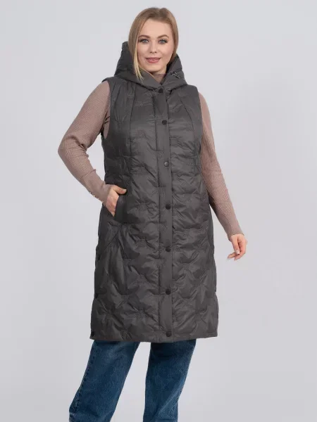 Утеплений жилет UVENTUM графіт