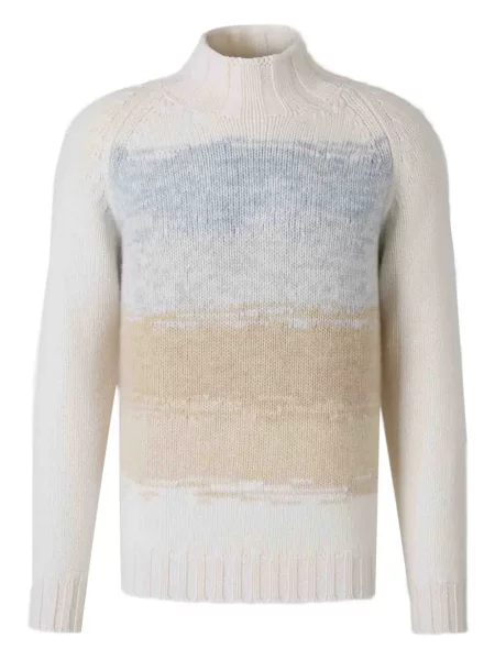 Golf golf Fedeli prążkowany biały