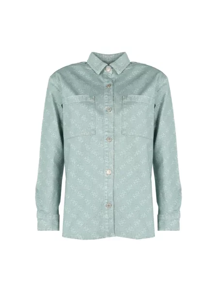 Koszula Guess casual zielona
