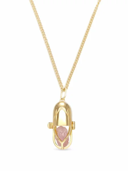 Pandantiv Capsule Eleven de cristal auriu