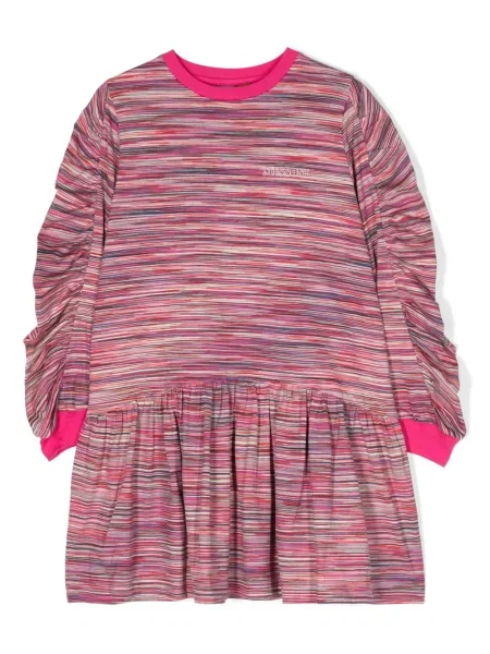 Sukienka dziecięca Missoni różowa