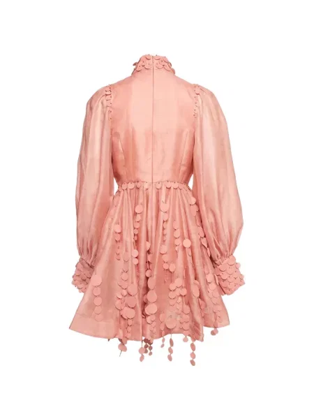 Rochie mini Zimmermann roz