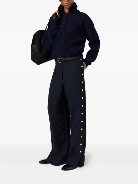 Pantaloni Stella Mccartney albastru