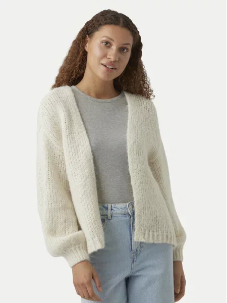 Vero Moda Kardiganas Maybe Écru Oversize