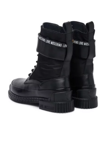 LOVE MOSCHINO Gležnjarji črna