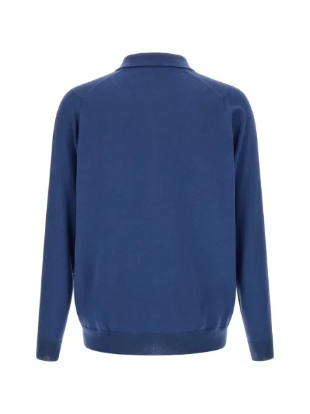 Cardigan John Smedley tricotate albastru