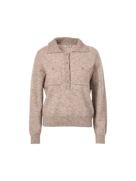 Sweter Jc Sophie wełniany beżowy
