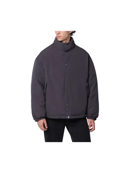 Kurtka puchowa The North Face szara