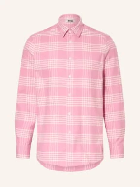 Drykorn Flanelová Košile Ramis Regular Fit / režná růžová