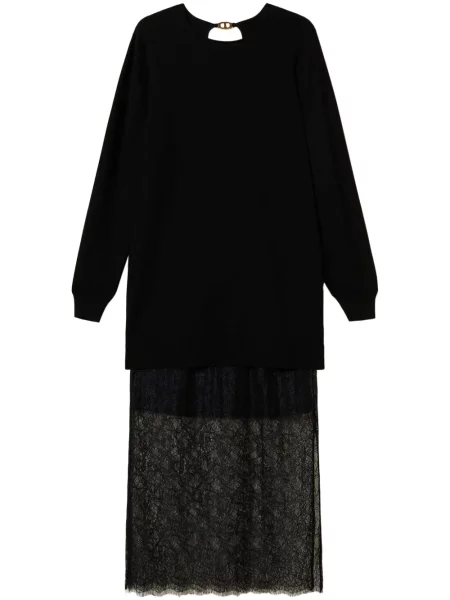 Sukienka Twinset koronkowa garniturowa