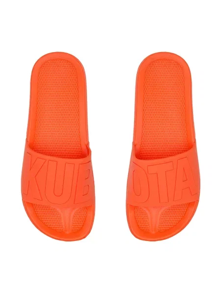Kubota Klapki Basenowe Basic Plain pomarańczowe
