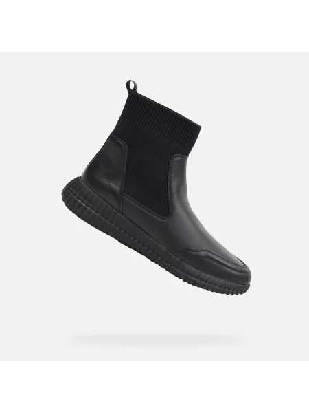 Cizme scurte Geox negru
