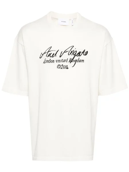 Tricou Axel Arigato tricotate alb