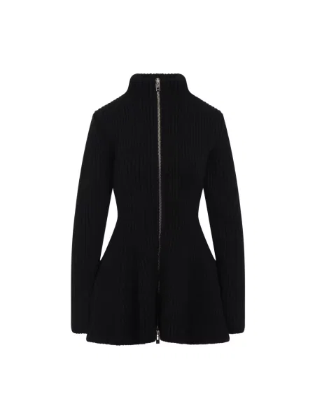 Sweter Alaïa z kaszmiru czarny
