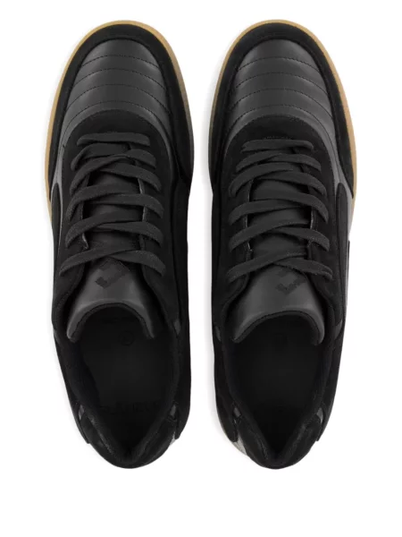 Sneakerși Flâneur din piele de căprioară negru