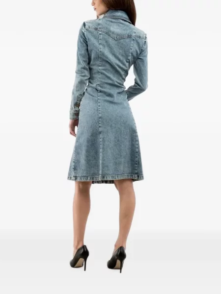 Lung rochie Moschino albastru