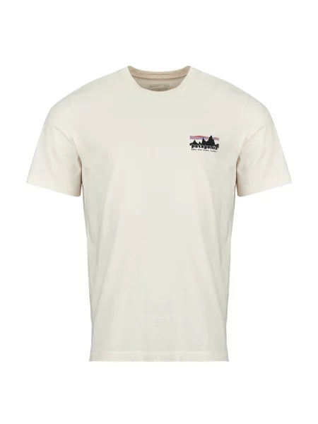 Majica Patagonia s kratkimi rokavi bež