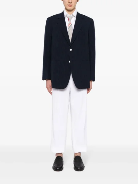 Sacou Thom Browne albastru