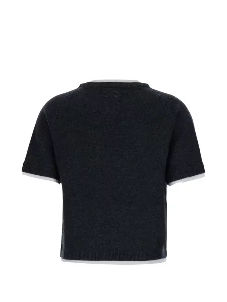 Scurt pulover Semicouture gri